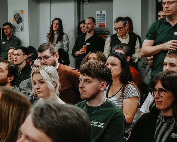 Audience at Hippo GreenTech Gathering