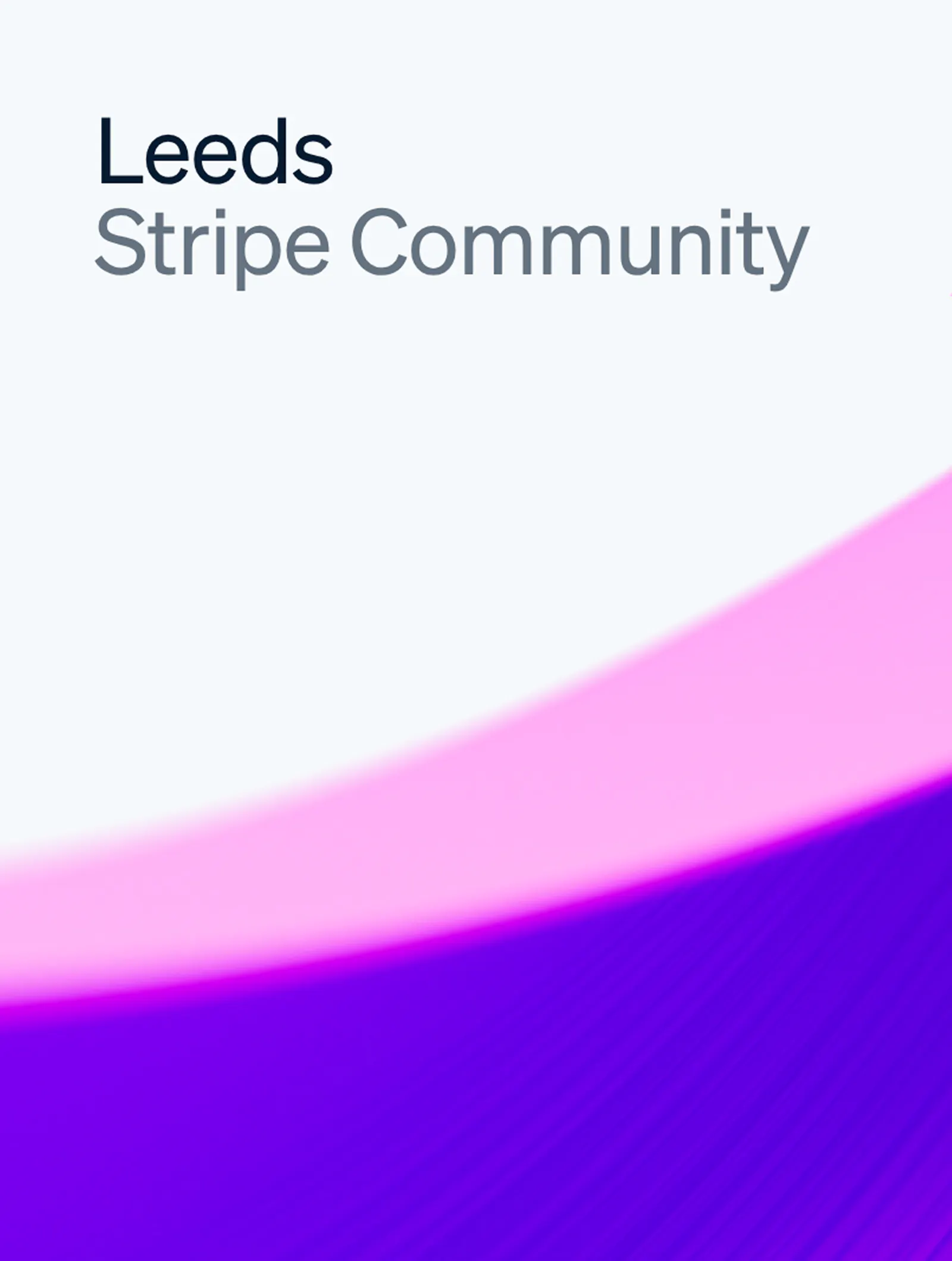 Leeds Stripe Community Logo